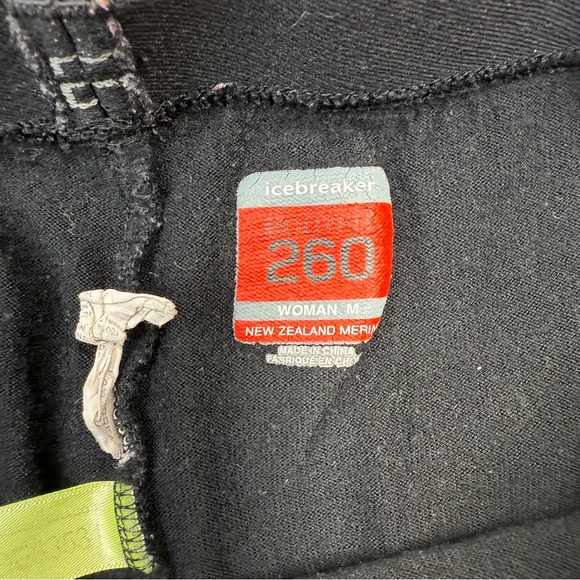 Icebreaker Black Thermal Leggings - Picture 3 of 6